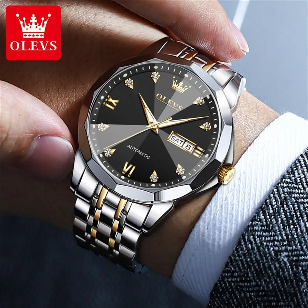 Olevs Men's Watch 9982 - Image 4