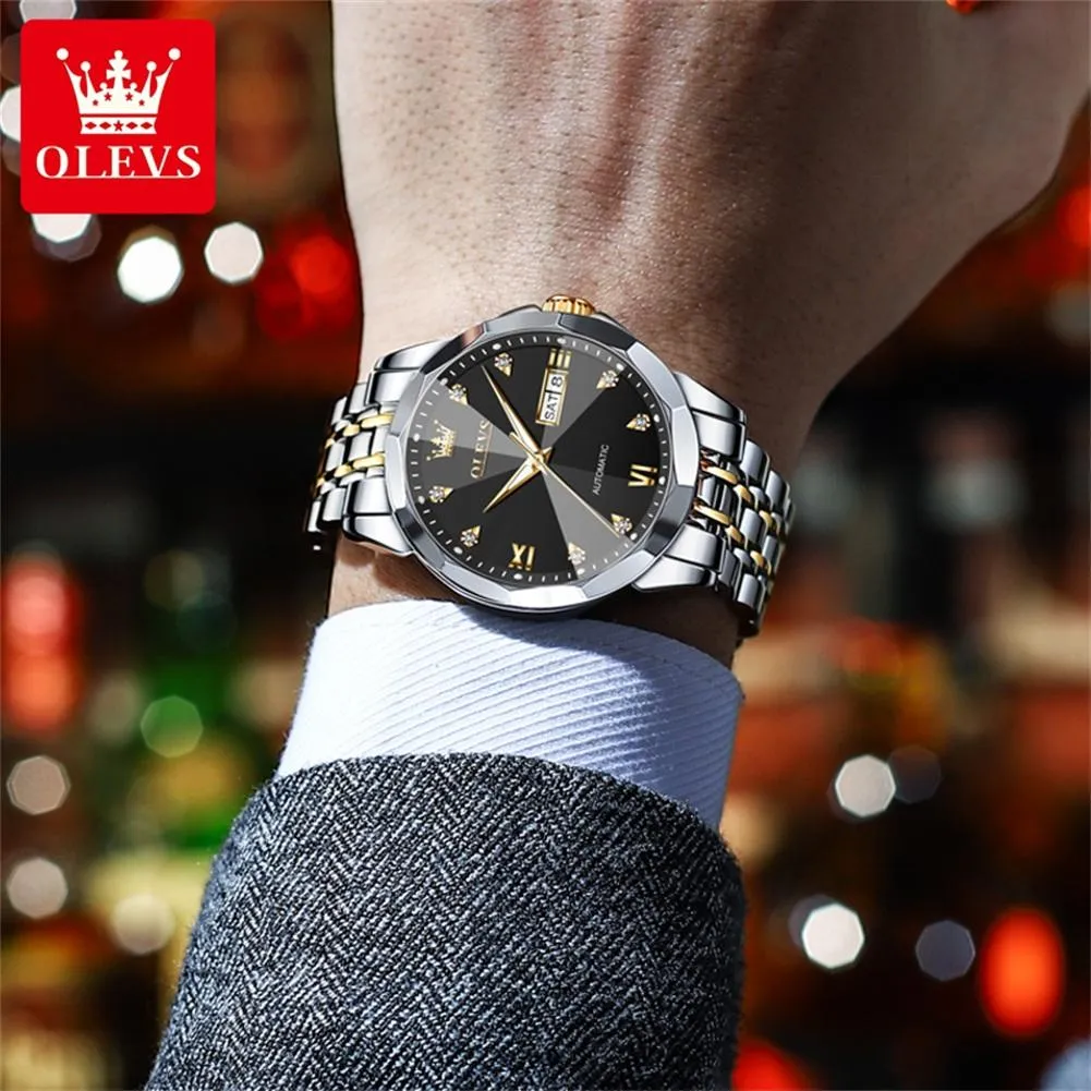 Olevs Men's Watch 9982 - Image 5