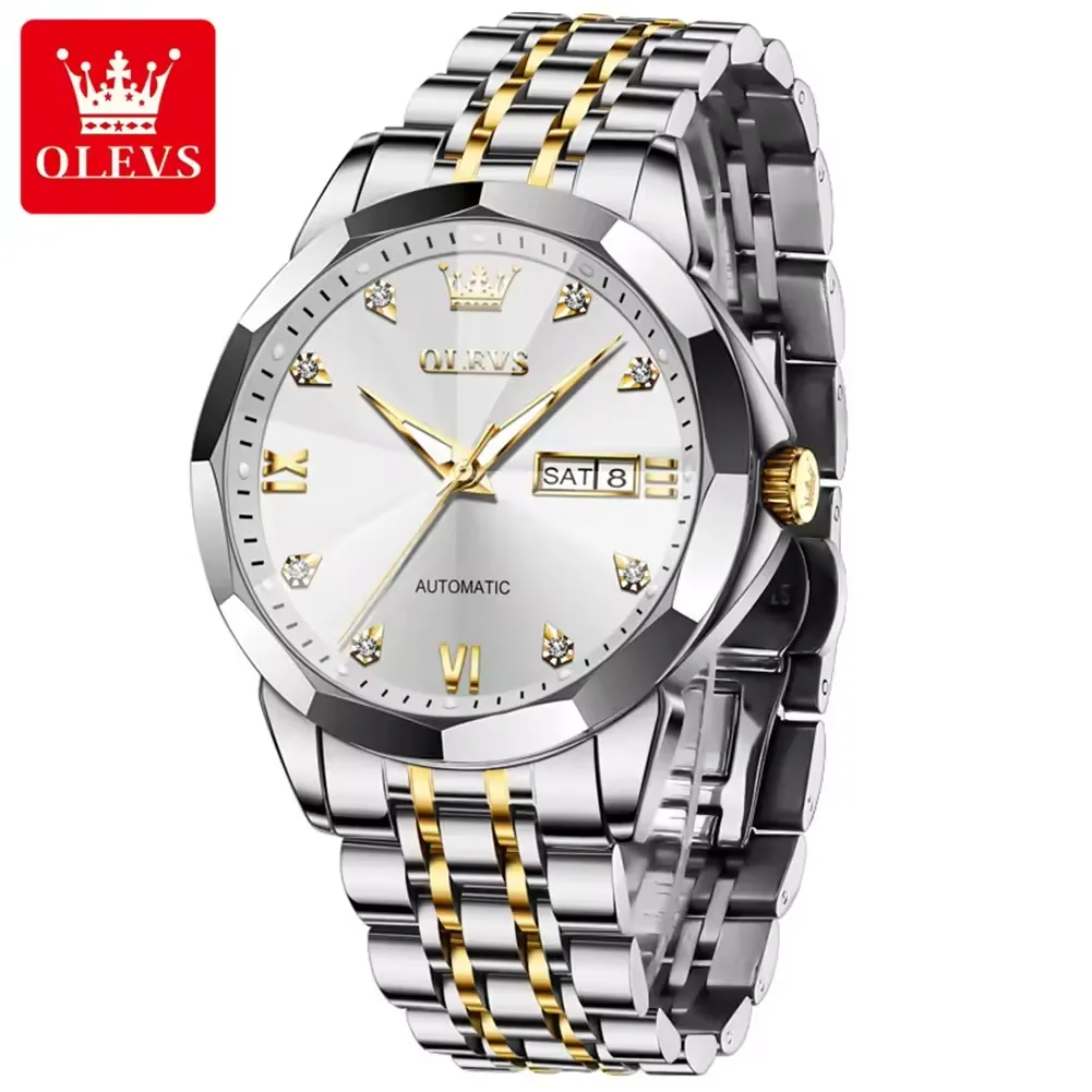 Olevs Men's Watch 9982 - Image 9