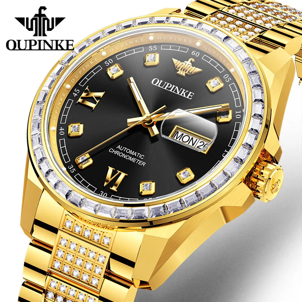 OUPINKE Men's Watch 3328 - Image 2