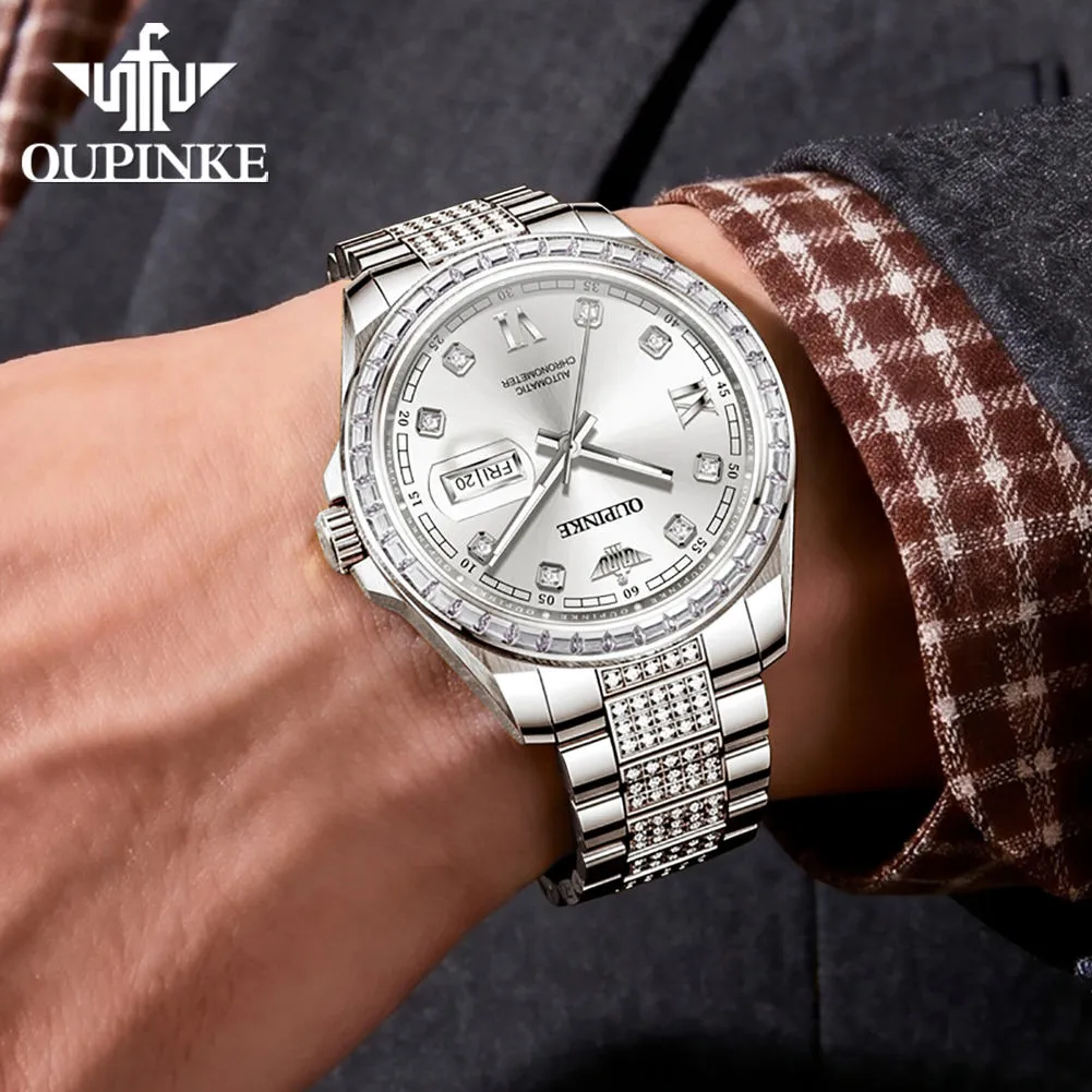 OUPINKE Men's Watch 3328 - Image 4
