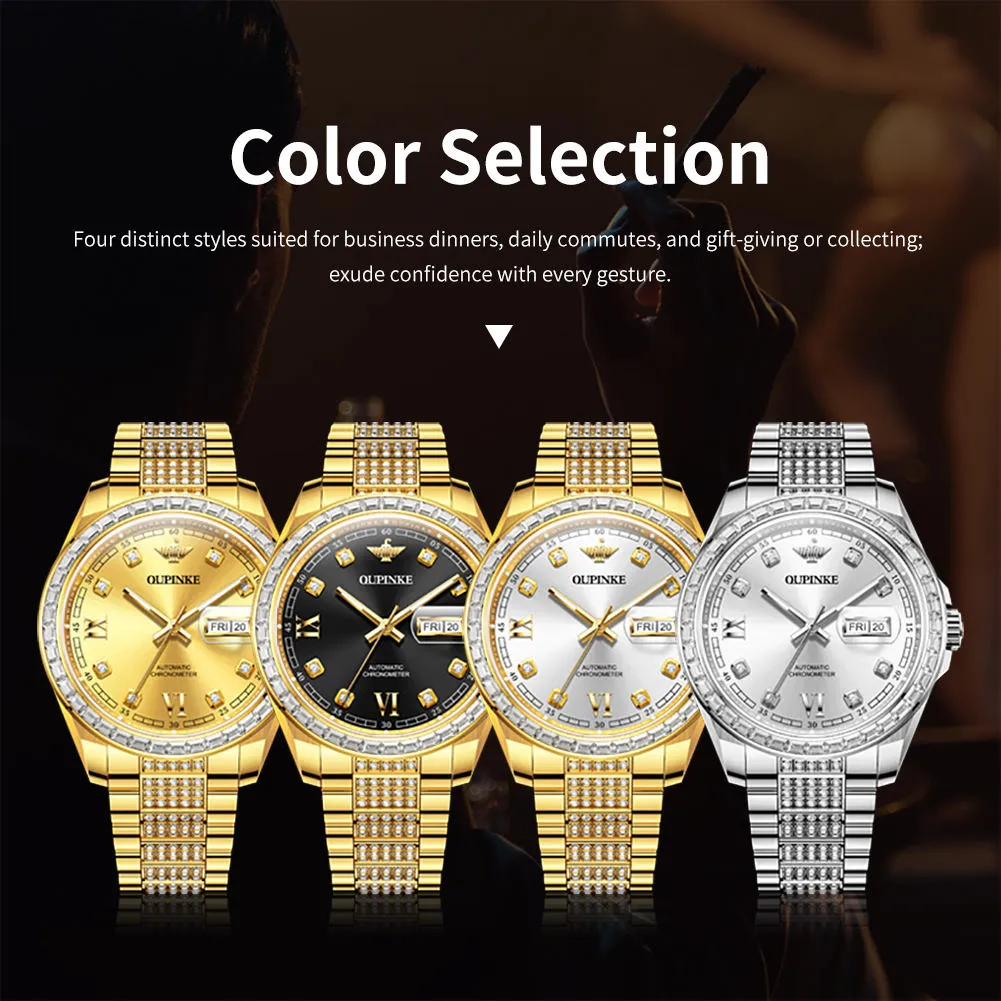 OUPINKE Men's Watch 3328 - Image 6