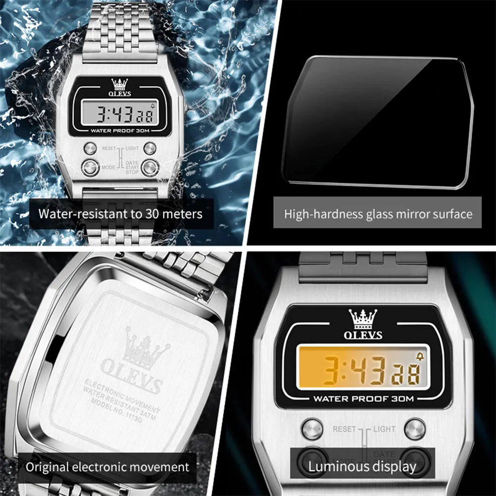 Olevs Men's Watch 1113 - Image 6