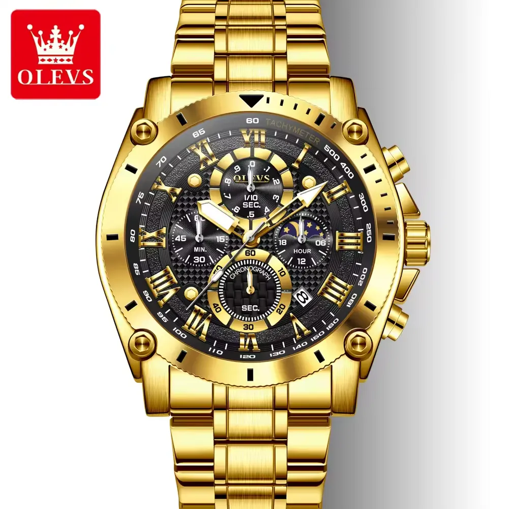Olevs Men's Watch 3689 - Image 13