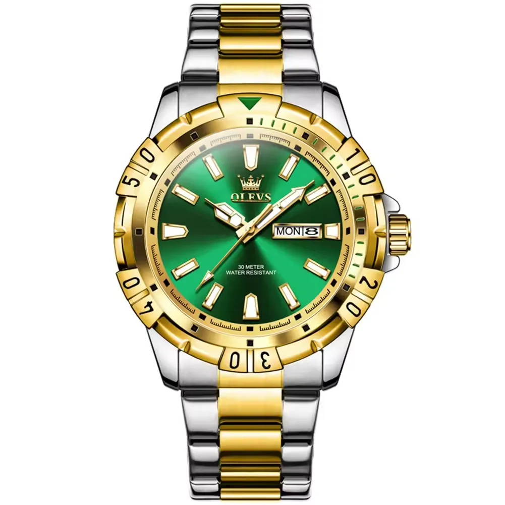 Olevs Men's Watch 5560 - Image 9