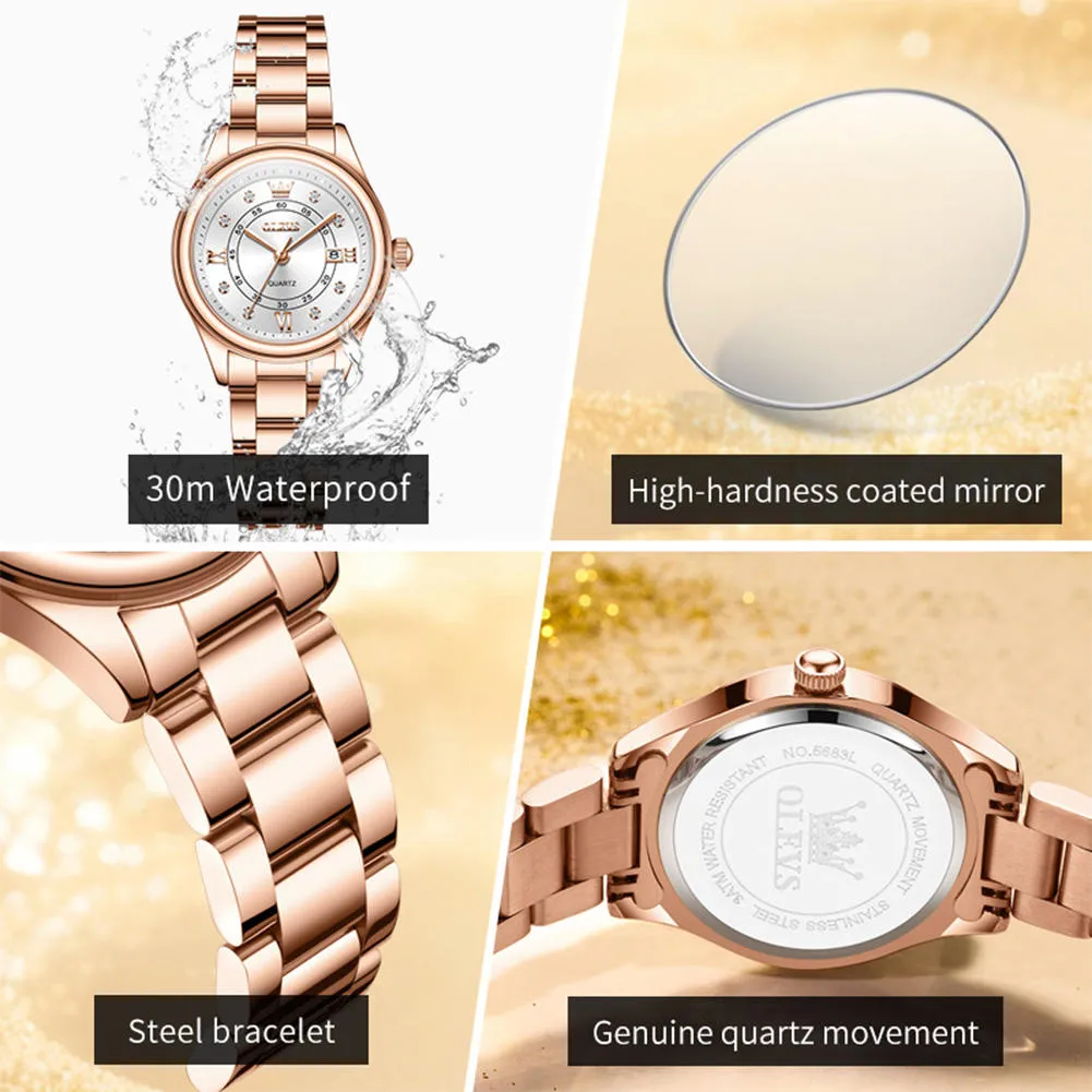 Olevs Women's Watch 5683 - Image 6
