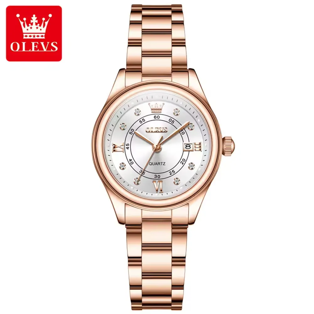 Olevs Women's Watch 5683 - Image 9