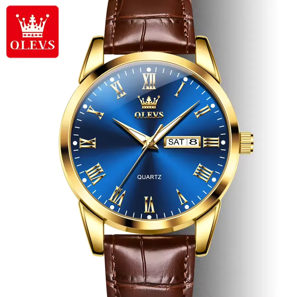 Olevs Men's Watch 5892 - Image 12