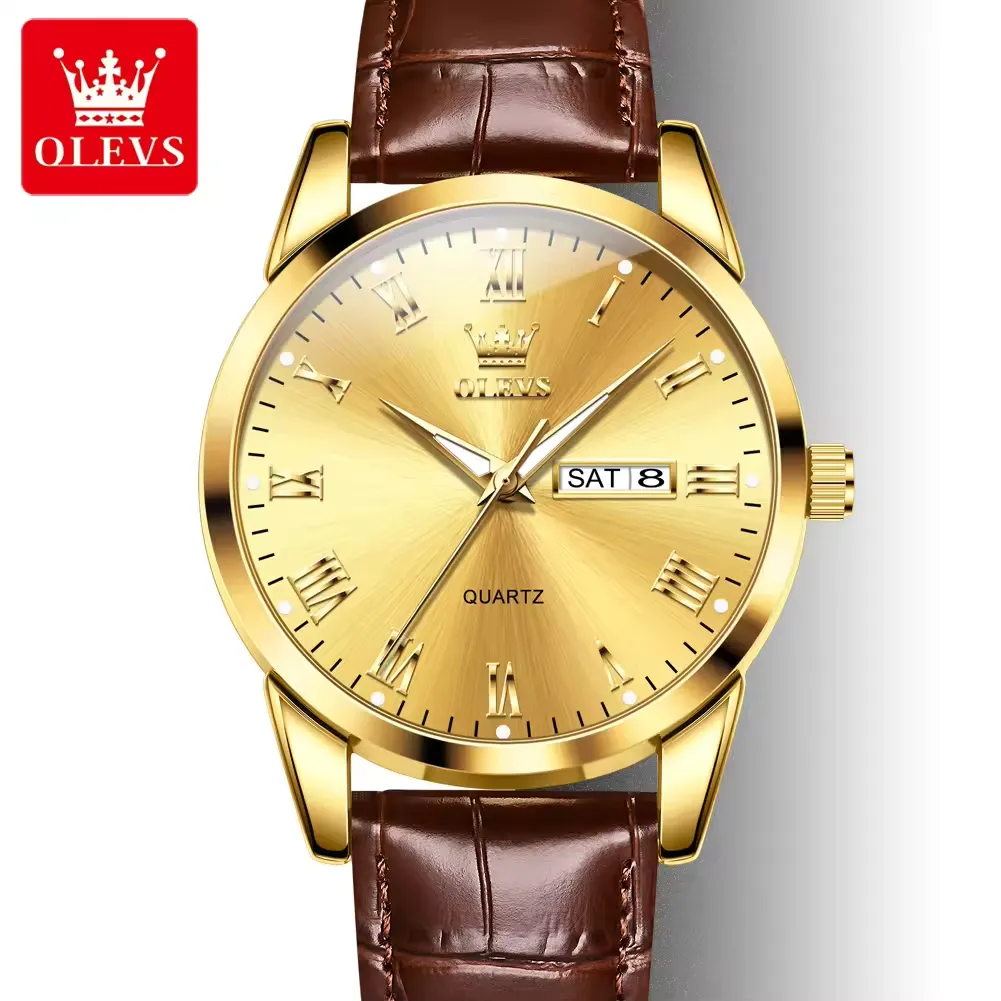 Olevs Men's Watch 5892 - Image 14