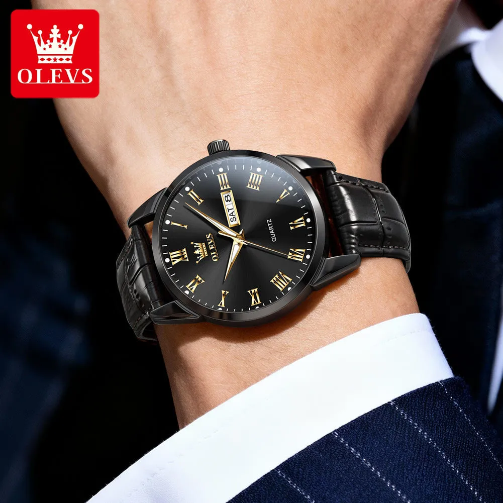 Olevs Men's Watch 5892 - Image 3
