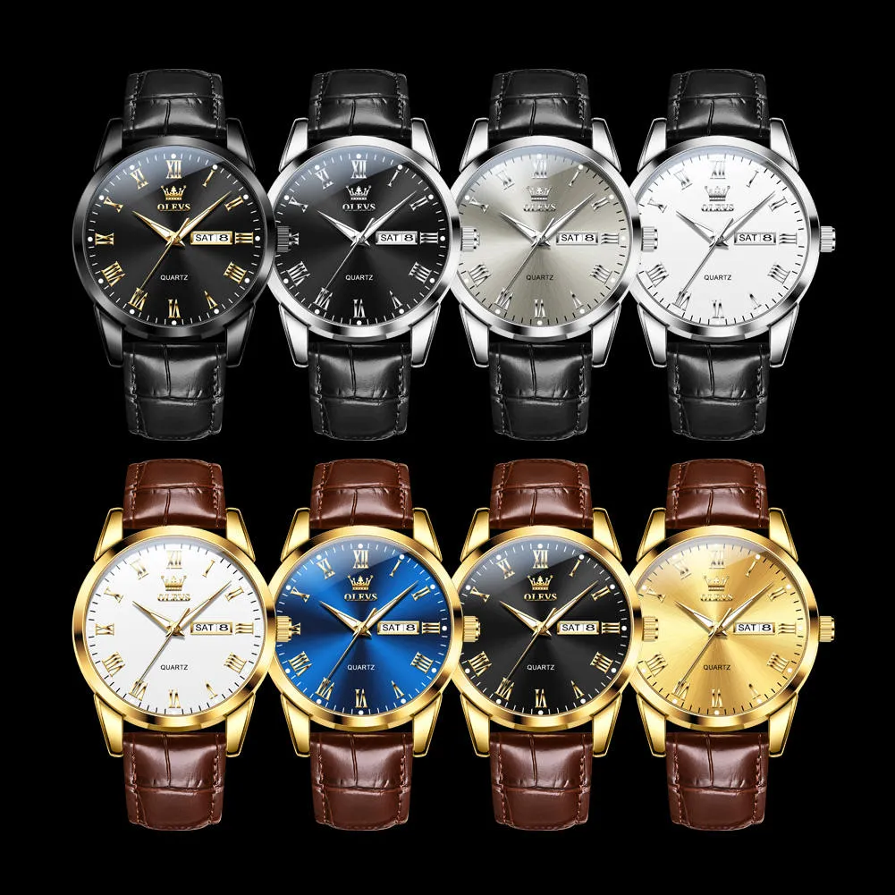 Olevs Men's Watch 5892 - Image 4