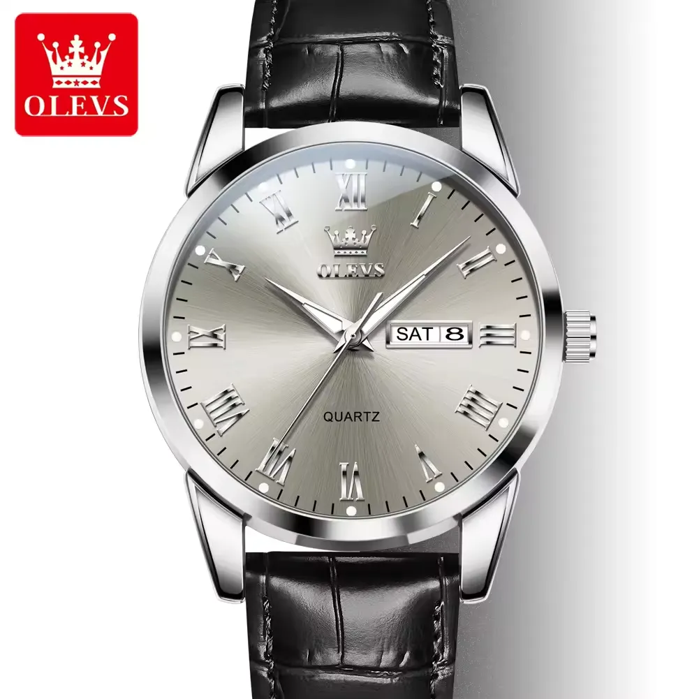 Olevs Men's Watch 5892 - Image 9