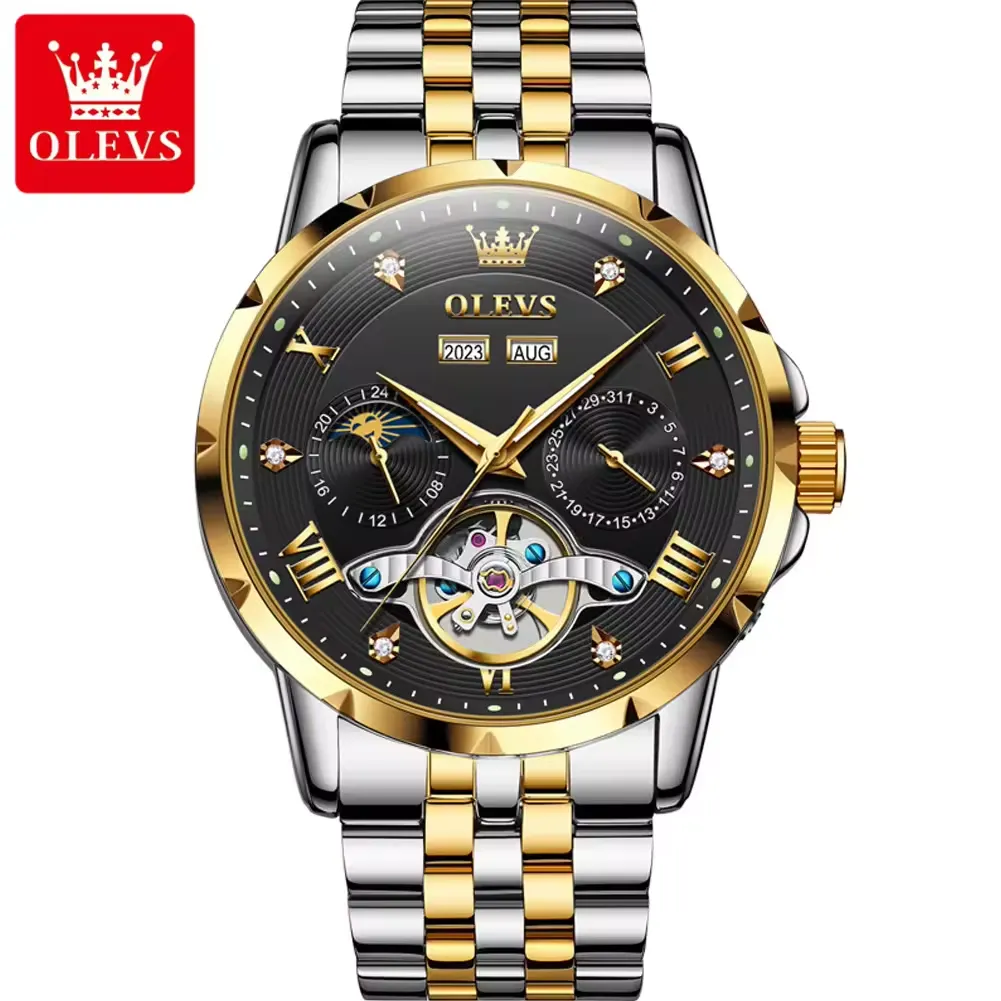 Olevs Men's Watch 6691 - Image 14