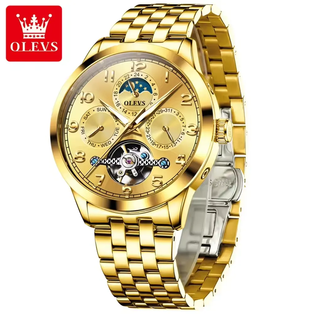Olevs Men's Watch 7018 - Image 11
