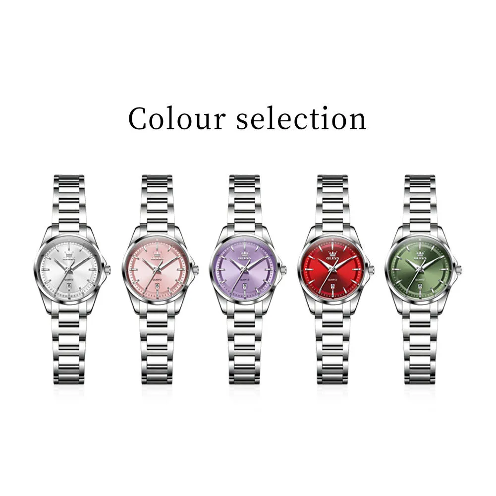 Olevs Women's Watch 7090 - Image 5