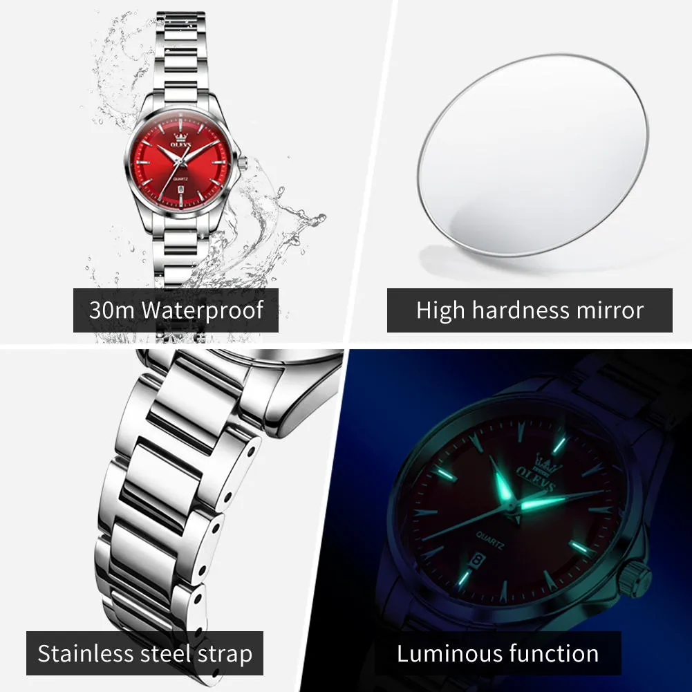 Olevs Women's Watch 7090 - Image 6