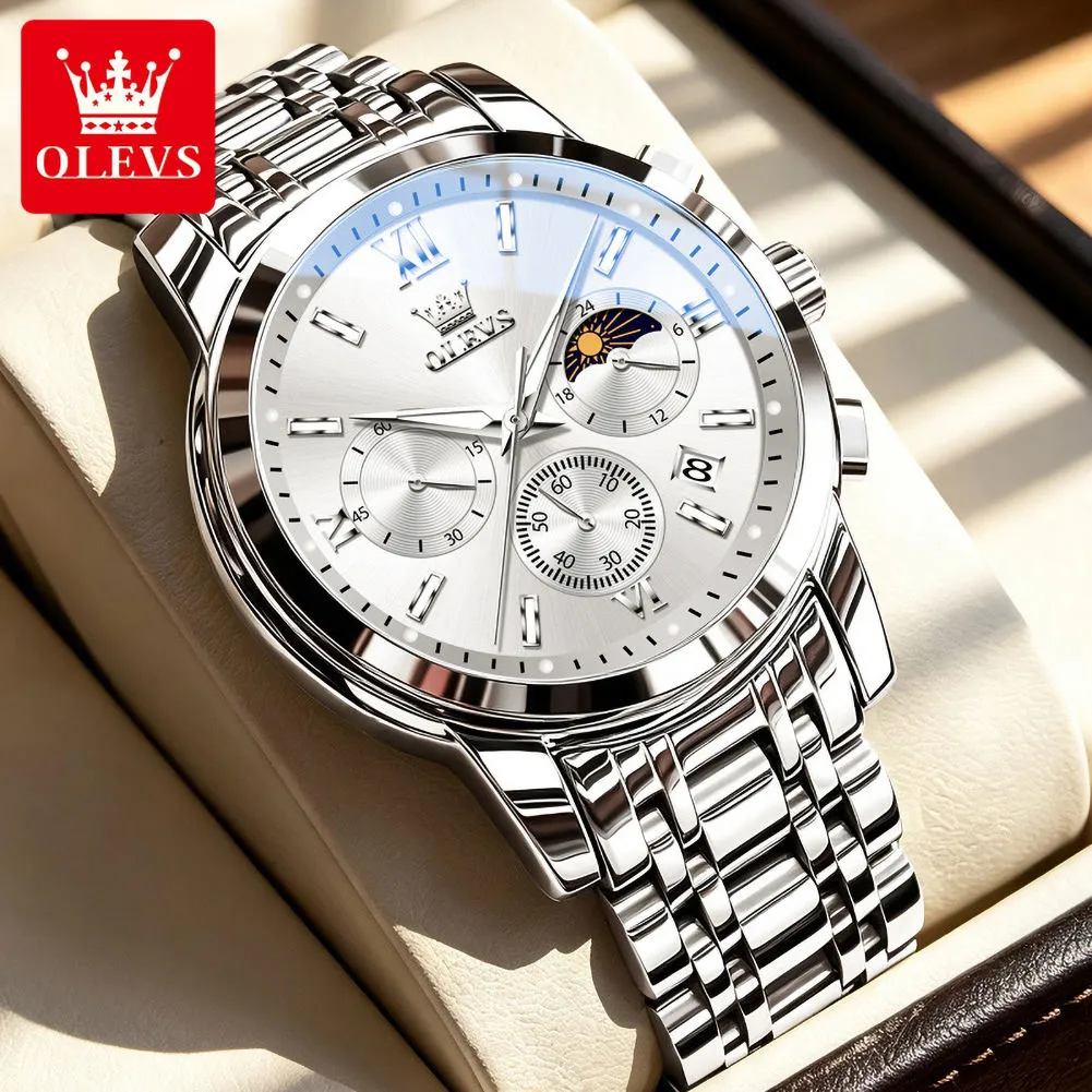 OLEVS Men's Watch 2718 - Image 3