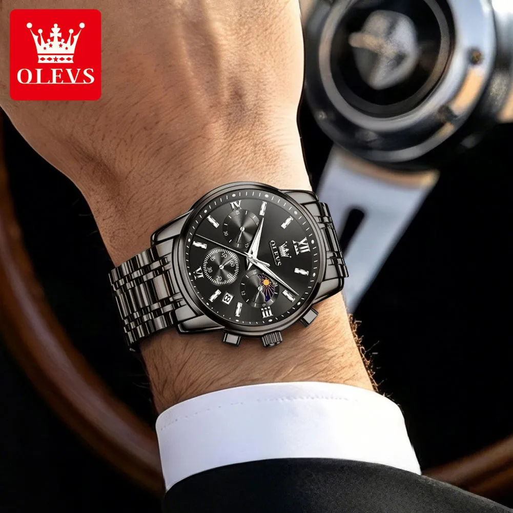 OLEVS Men's Watch 2718 - Image 4