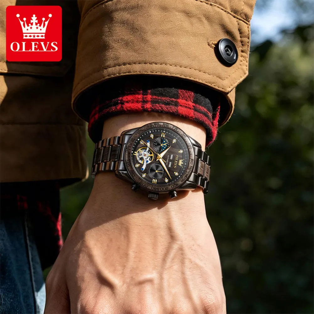 OLEVS Men's Watch 3751 - Image 4