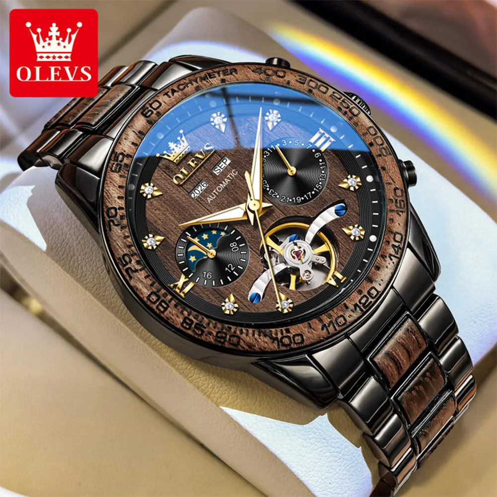 OLEVS Men's Watch 3751 - Image 5