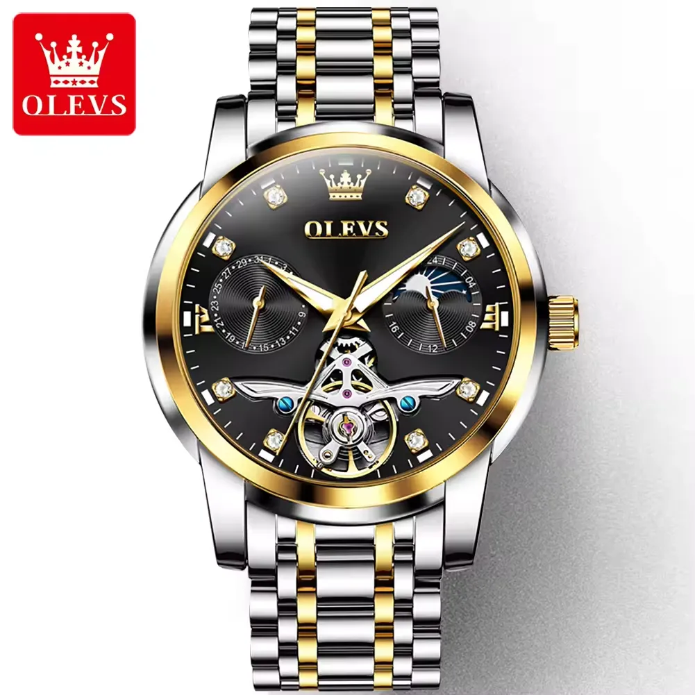 OLEVS Men's Watch 6703 - Image 10