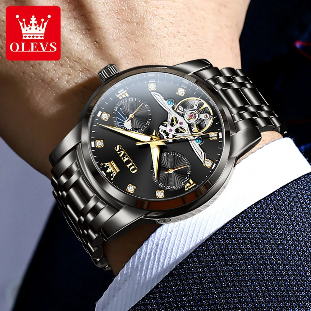 OLEVS Men's Watch 6703 - Image 2