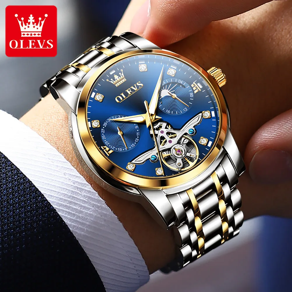 OLEVS Men's Watch 6703 - Image 3