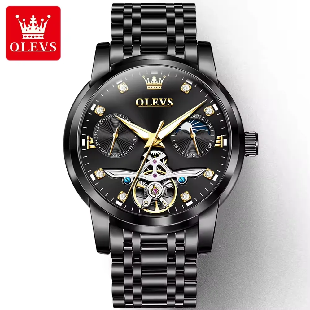 OLEVS Men's Watch 6703 - Image 8