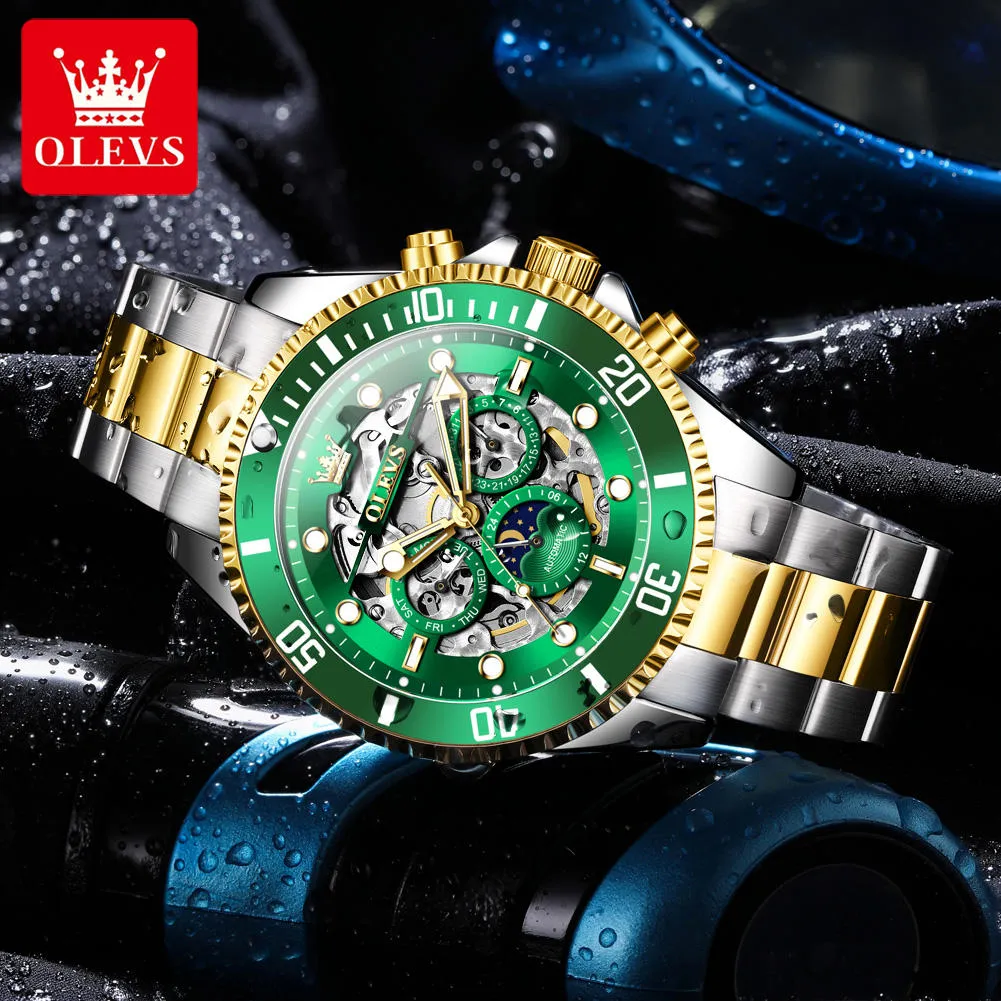 OLEVS Men's Watch 6715 - Image 4