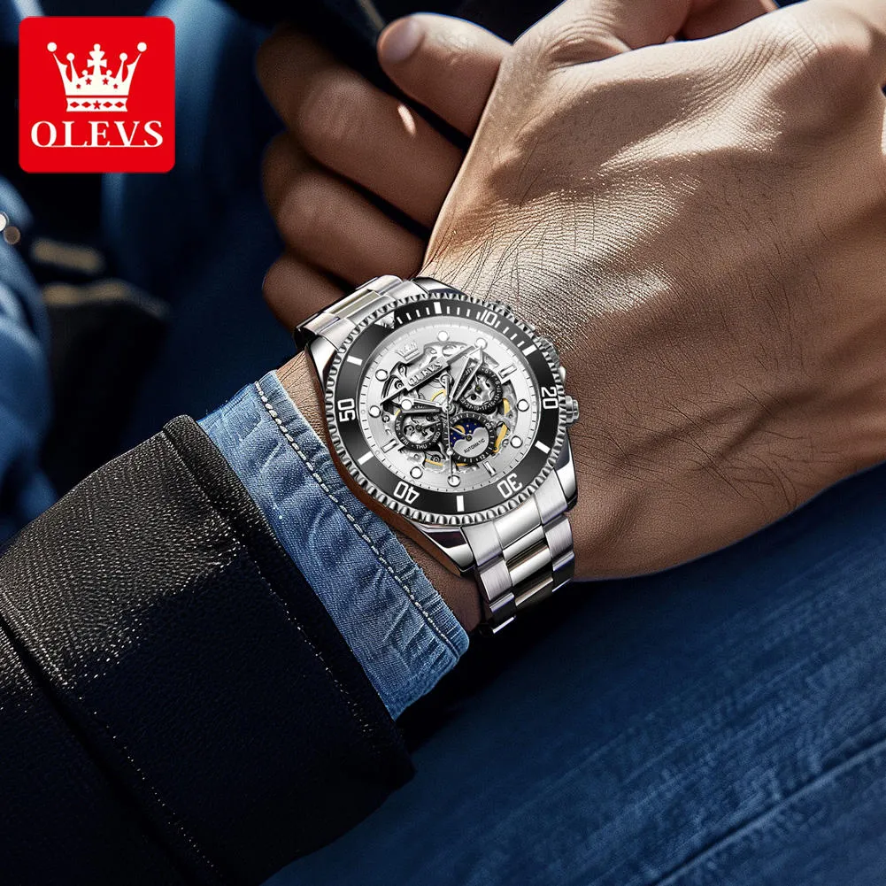 OLEVS Men's Watch 6715 - Image 5