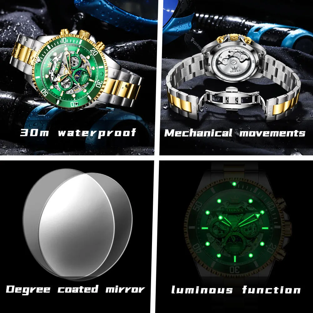 OLEVS Men's Watch 6715 - Image 7