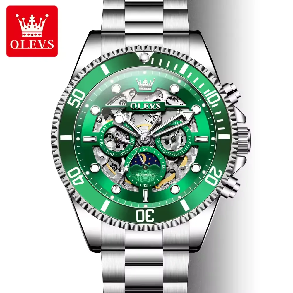 OLEVS Men's Watch 6715 - Image 9