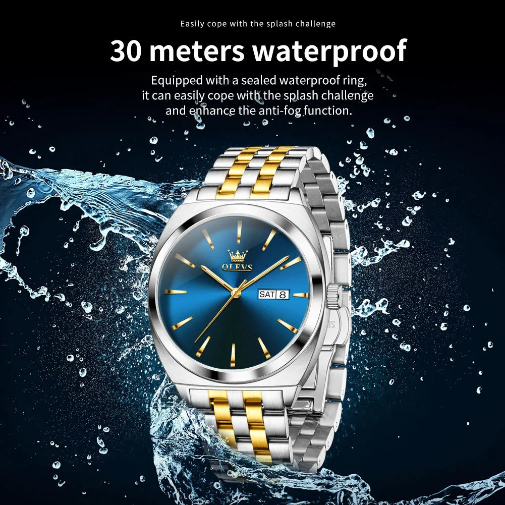 OLEVS Men's Watch 6730 - Image 7