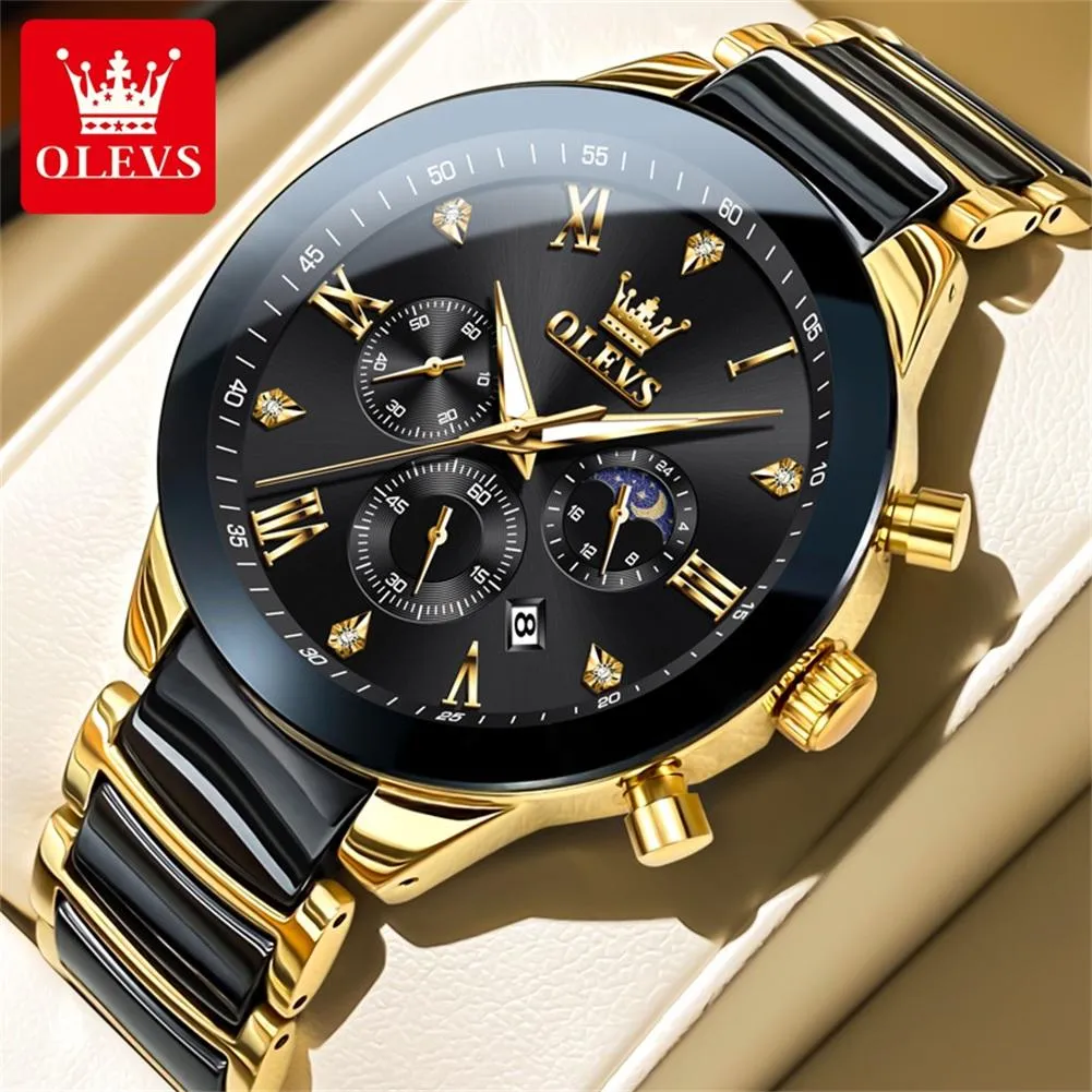 OLEVS Men's Watch 7004 - Image 2
