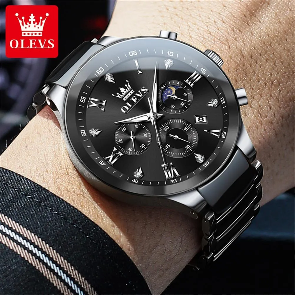 OLEVS Men's Watch 7004 - Image 4