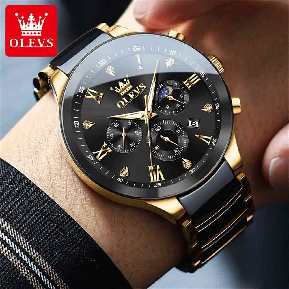 OLEVS Men's Watch 7004 - Image 5