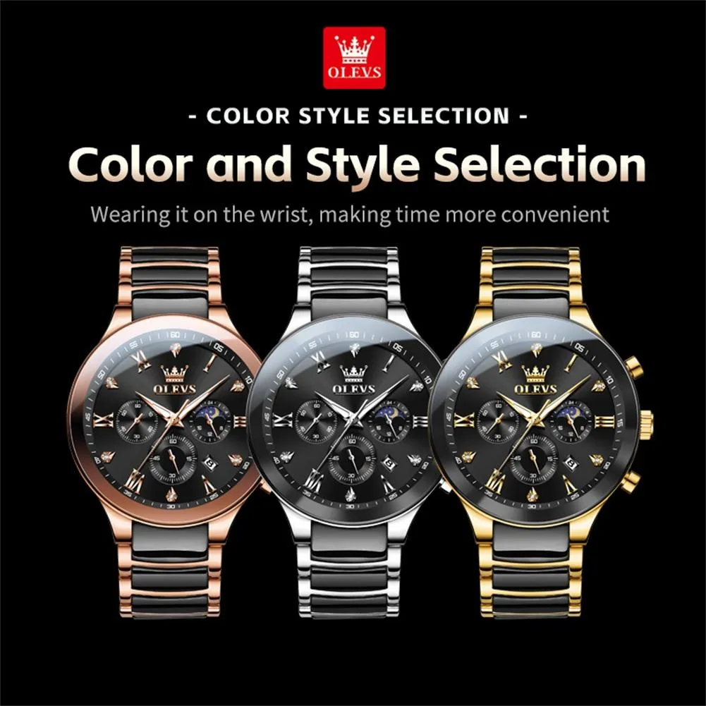 OLEVS Men's Watch 7004 - Image 6