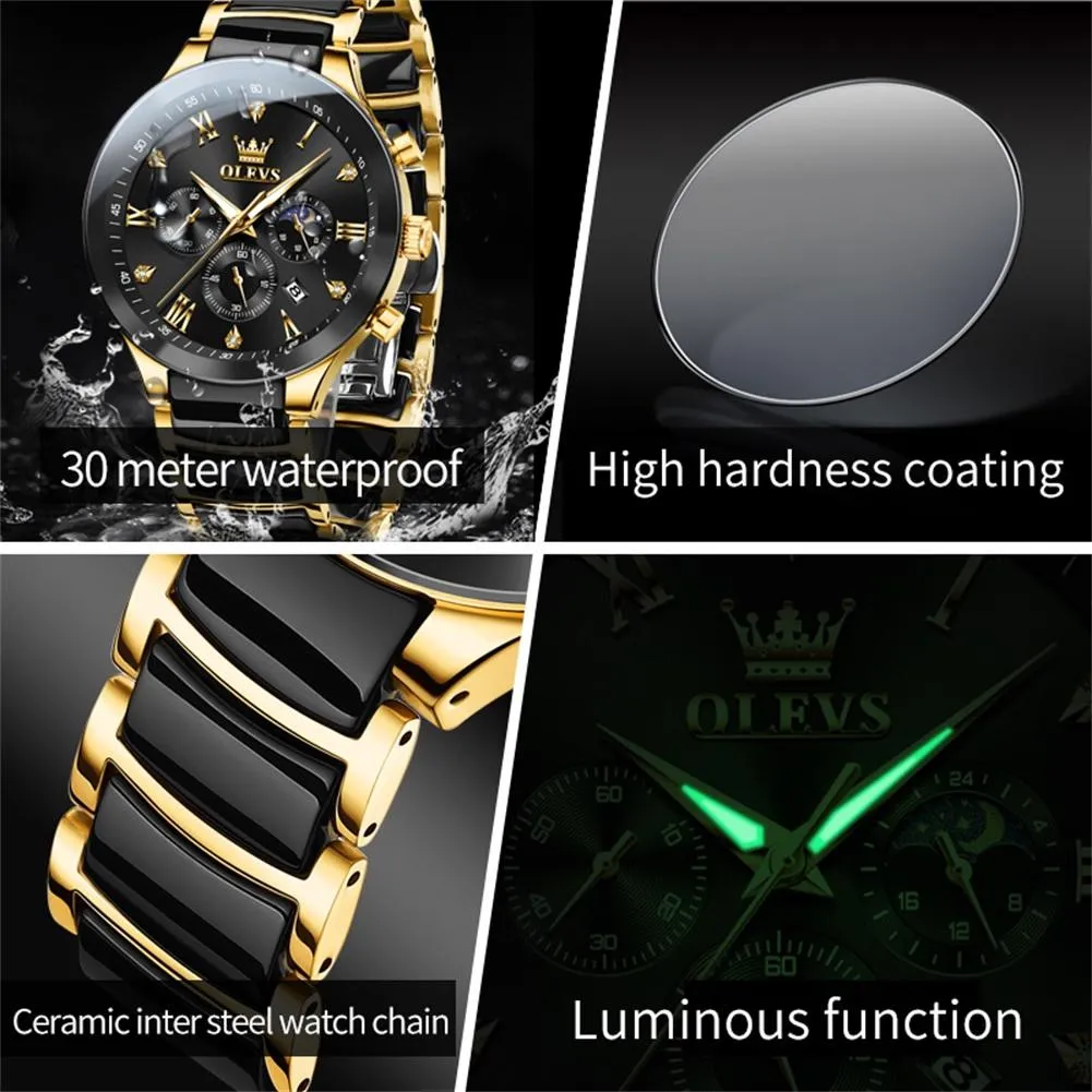 OLEVS Men's Watch 7004 - Image 7
