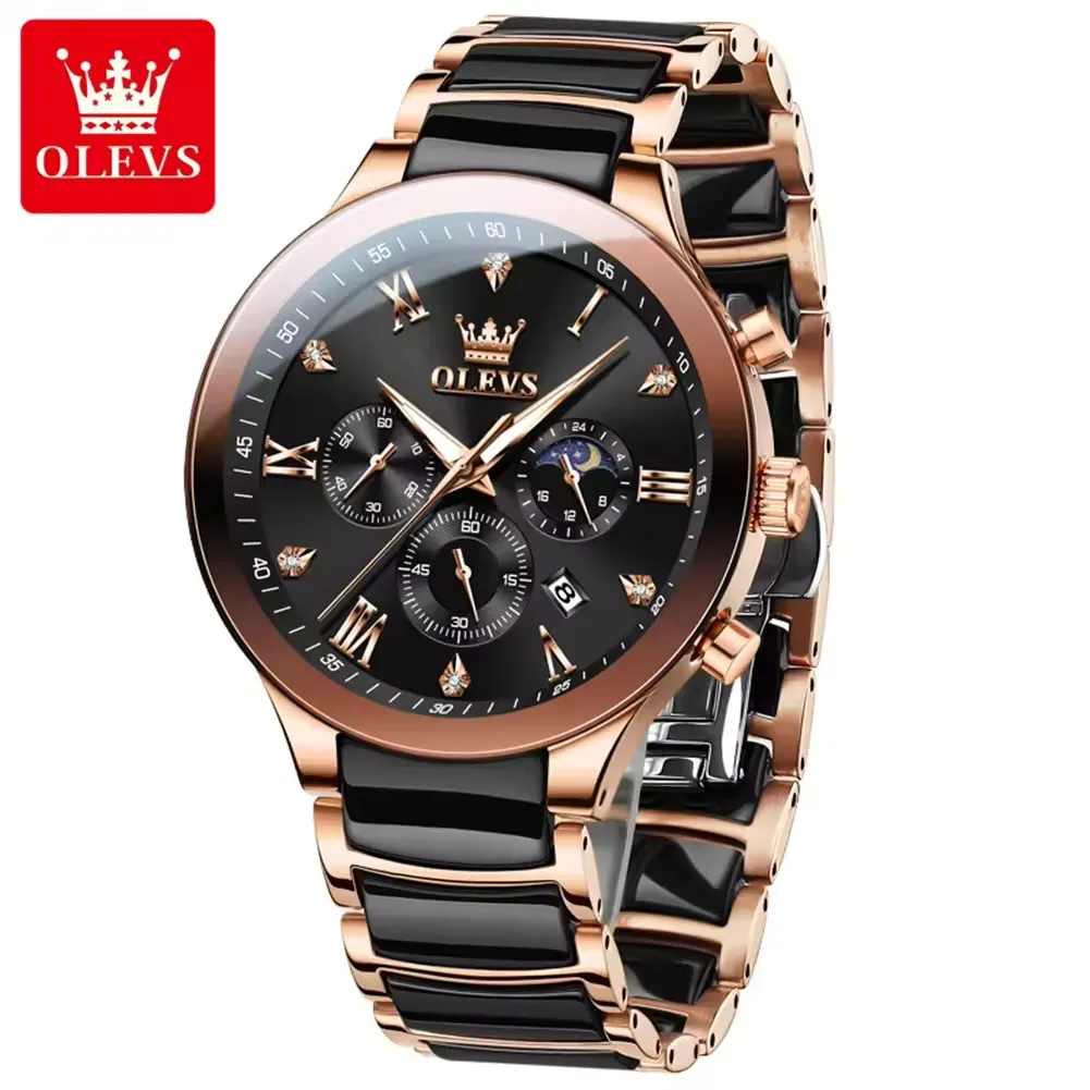 OLEVS Men's Watch 7004 - Image 8