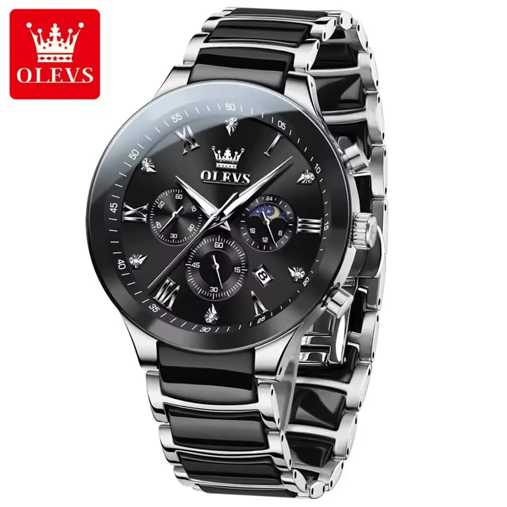 OLEVS Men's Watch 7004 - Image 9