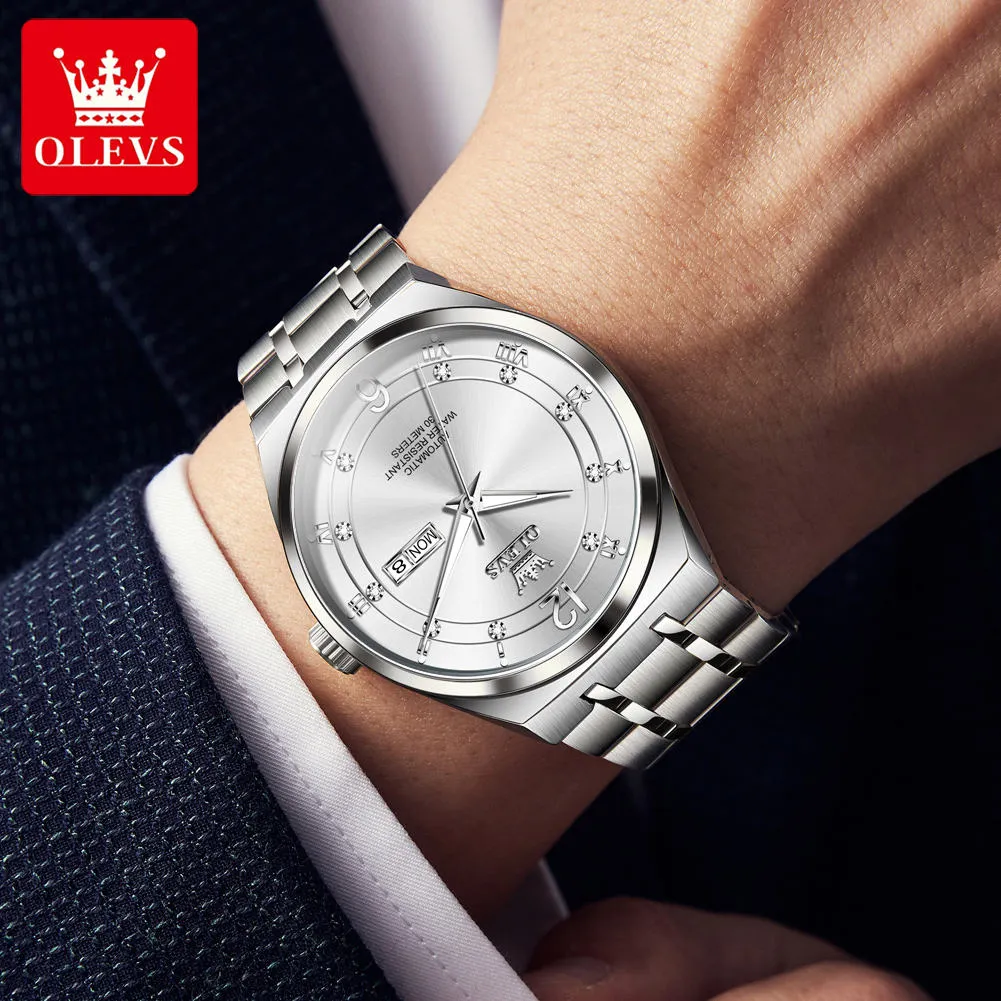 OLEVS Men's Watch 7068 - Image 3