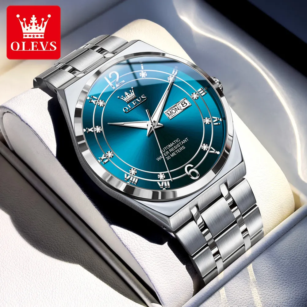 OLEVS Men's Watch 7068 - Image 5