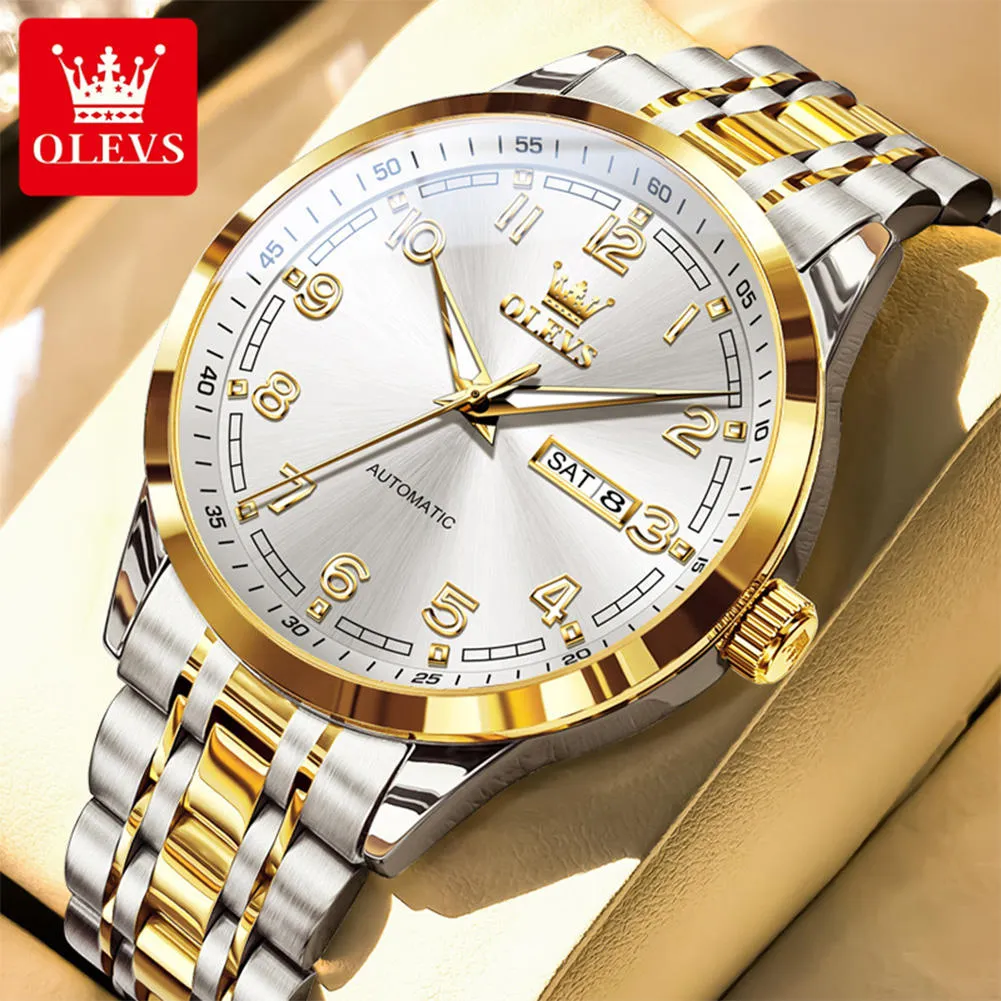 OLEVS Men's Watch 7077 - Image 2