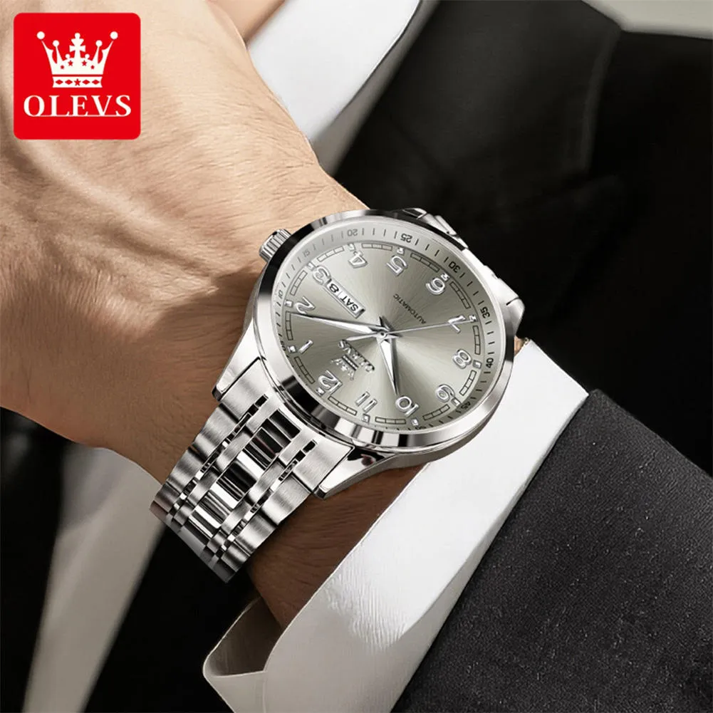 OLEVS Men's Watch 7077 - Image 4