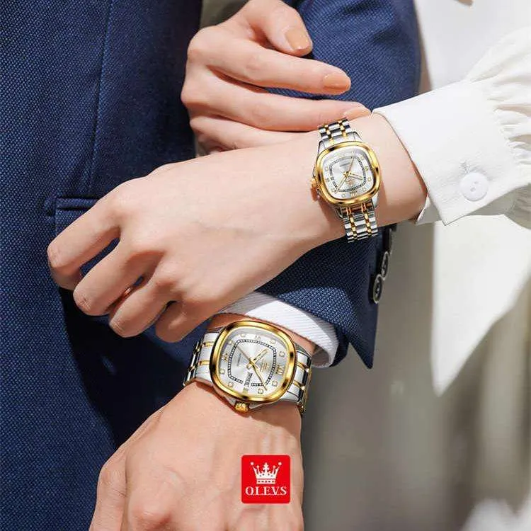 OLEVS Couple Watch 9810 - Image 4
