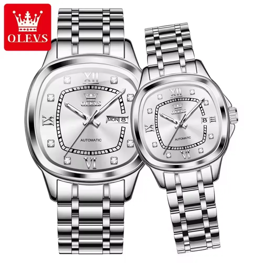 OLEVS Couple Watch 9810 - Image 7