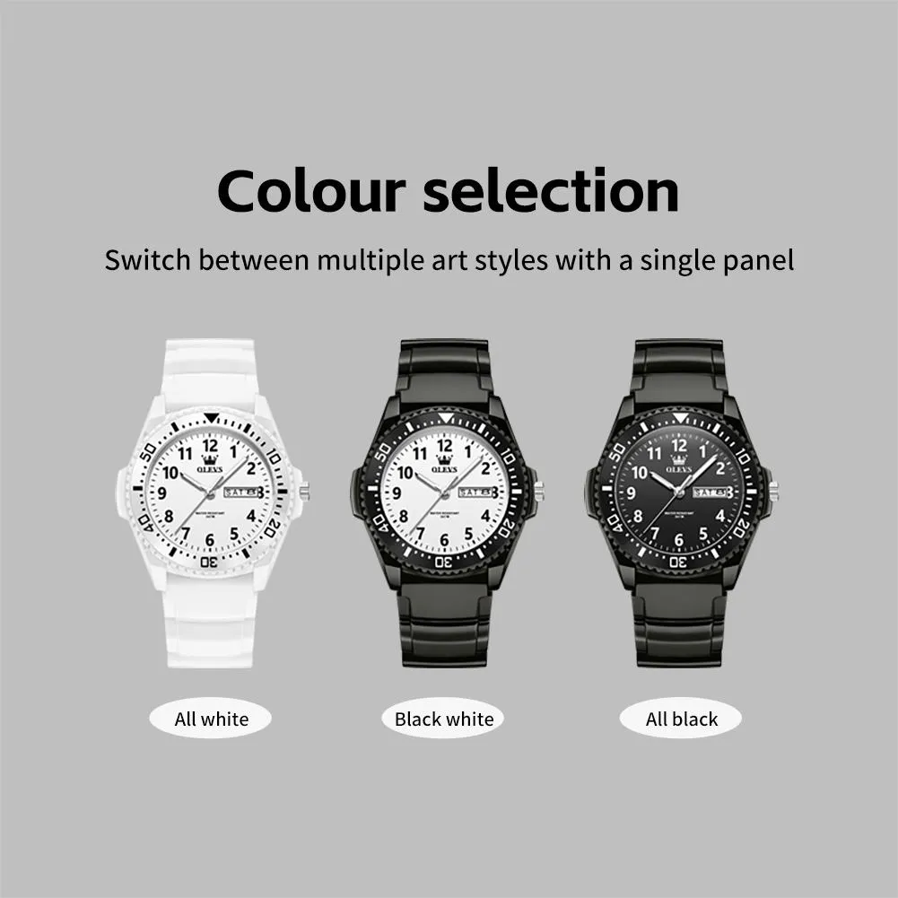 OLEVS Men's Watch 2703 - Image 6