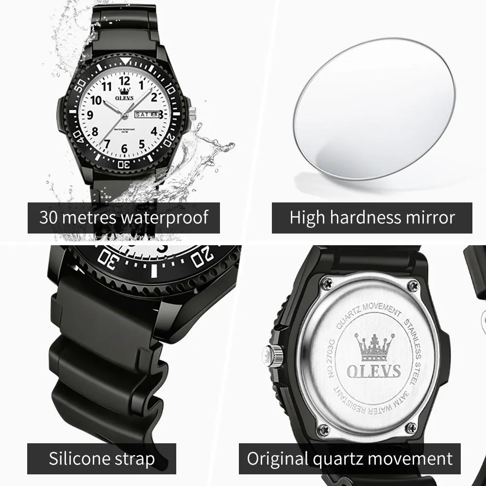 OLEVS Men's Watch 2703 - Image 7