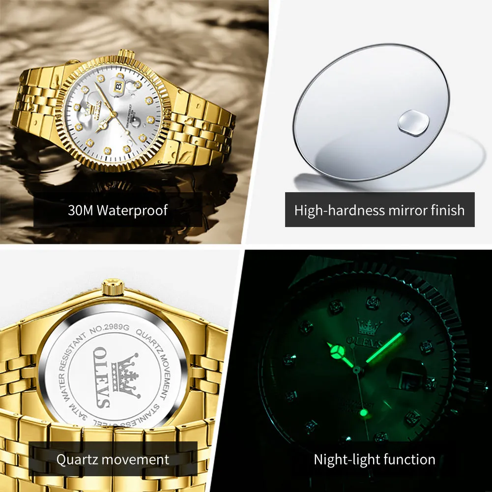 OLEVS Men's Watch 2989 - Image 7