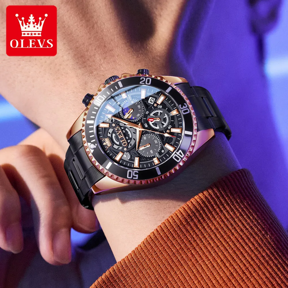OLEVS Men's Watch 2990 - Image 4